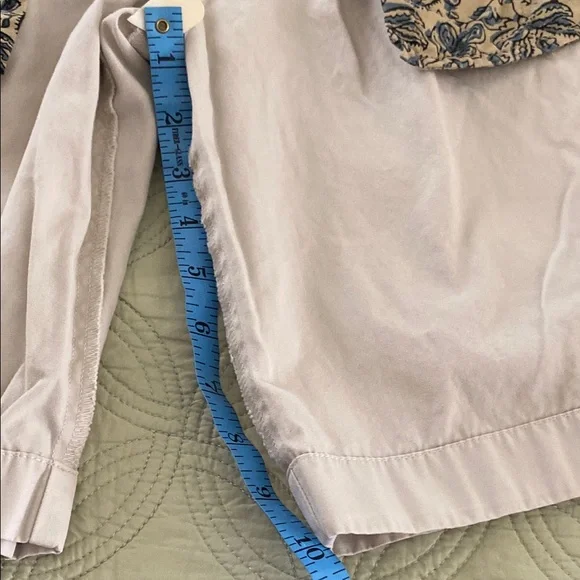 J. Crew Men's Tan Flat Front Shorts - Picture 9 of 10